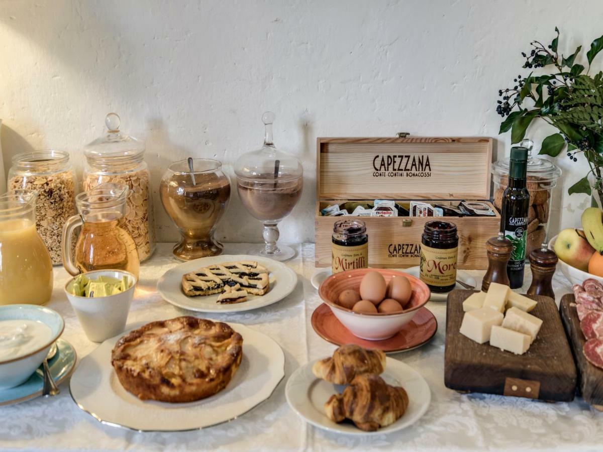 Tenuta Di Capezzana Bed & Breakfast Seano Bagian luar foto