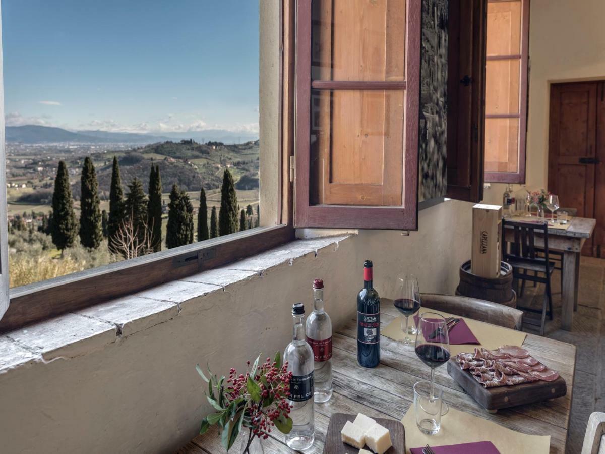 Tenuta Di Capezzana Bed & Breakfast Seano Bagian luar foto